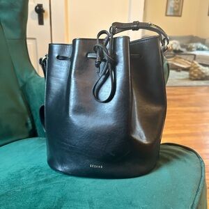 Sezane Farrow Bag black